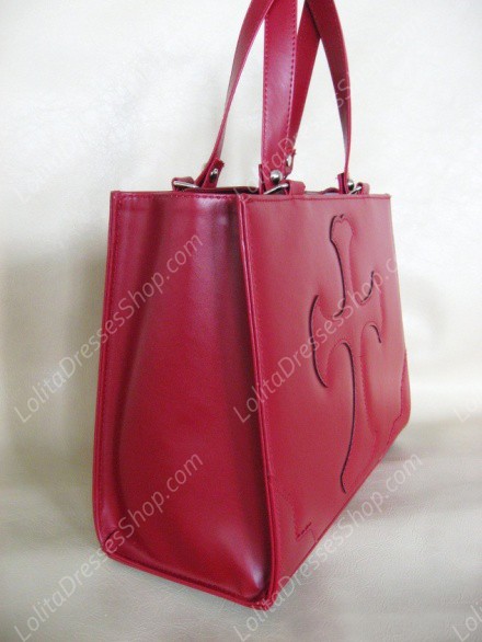 Cross Rose PVC Lolita Bag