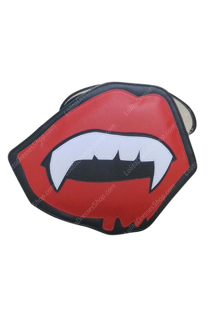 The Devil\'s Lip PVC Lolita Inclined Bag