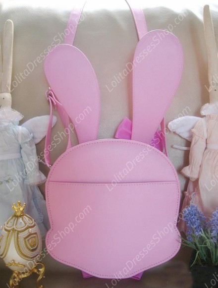 Cute Rabbit PU Lolita Inclined Bag