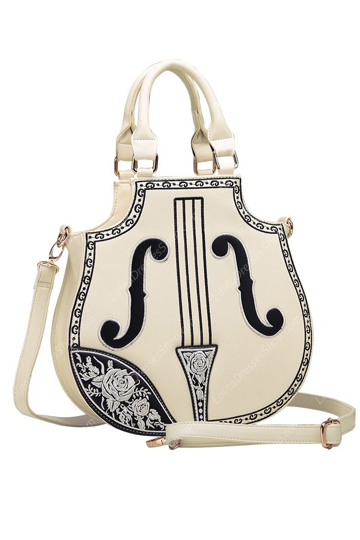 Cute Violin Fashion PU Lolita Bag
