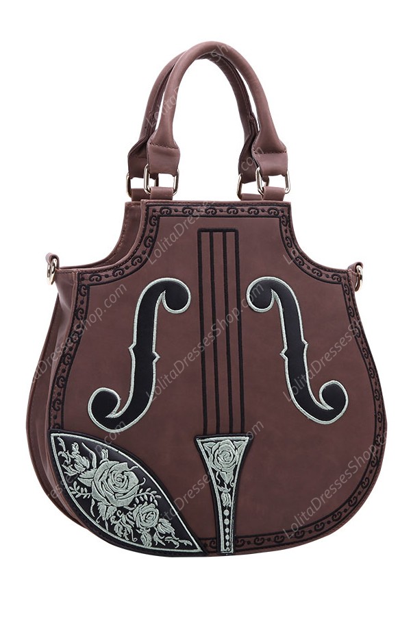 Cute Violin Fashion PU Lolita Bag