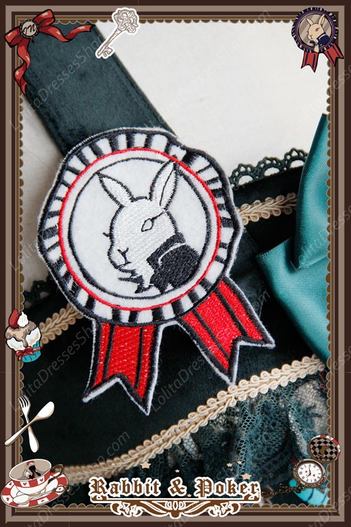 Sweet Cotten Rabbit Poker Infanta Lolita Medal