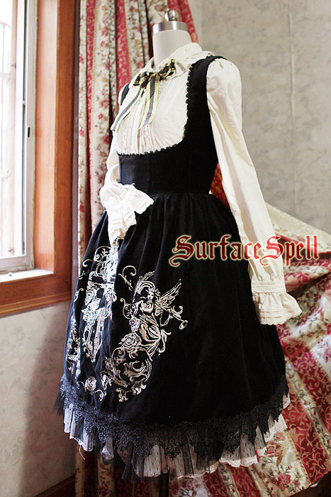 Judgment Day Original Embroidery Breast Care Surface Spell Gothic Lolita Dress