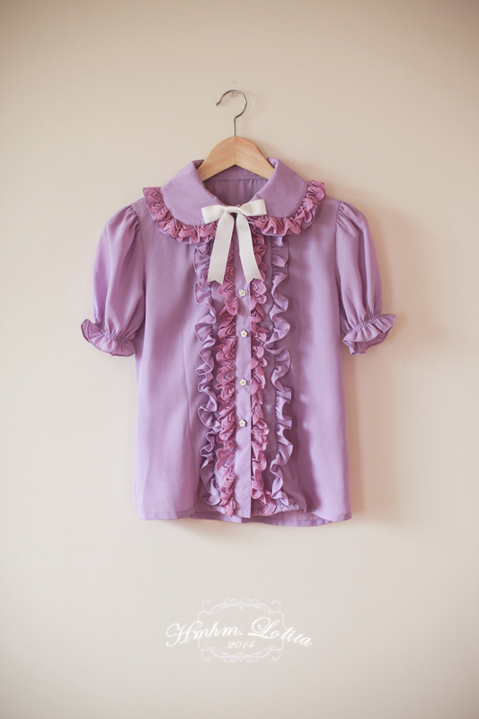 Fruit Color Chiffon Collar HMHM Lolita Shirt