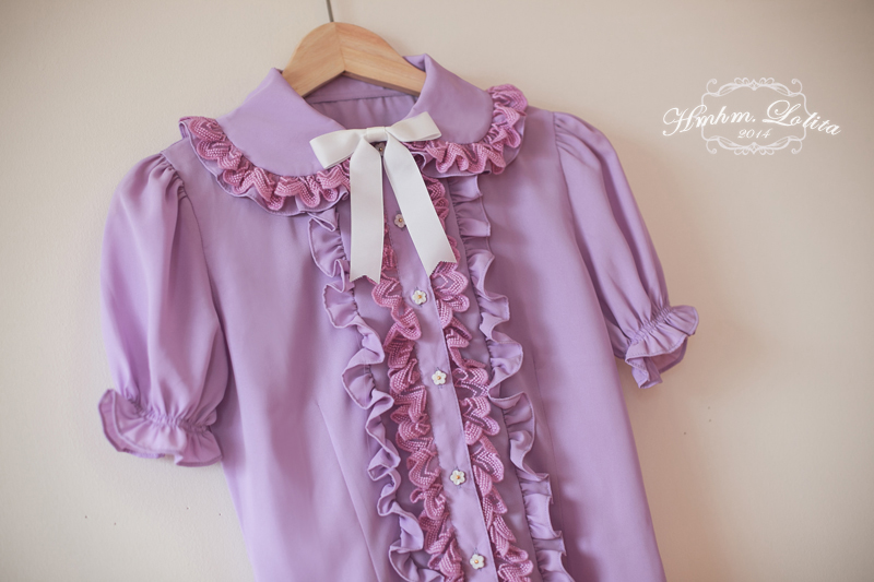 Fruit Color Chiffon Collar HMHM Lolita Shirt