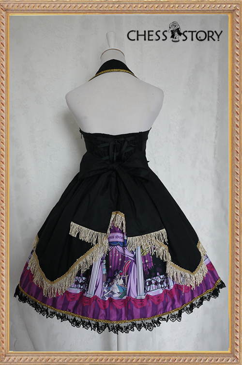 Sweet Cotton Doll Theater Corset Design Chess Story Lolita Jumper Dress