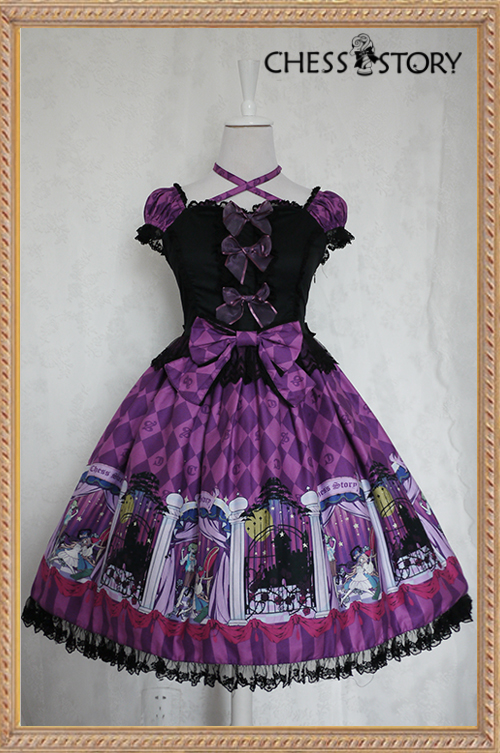 Sweet Cotton Doll Theater Series Chess Story Lolita OP Dress