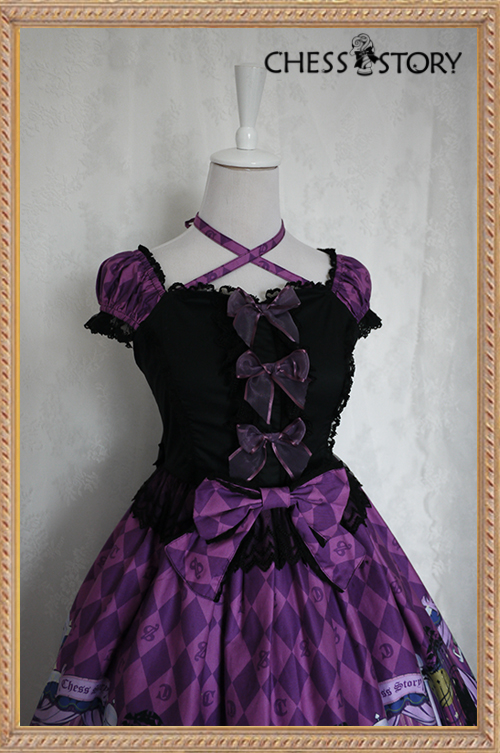 Sweet Cotton Doll Theater Series Chess Story Lolita OP Dress