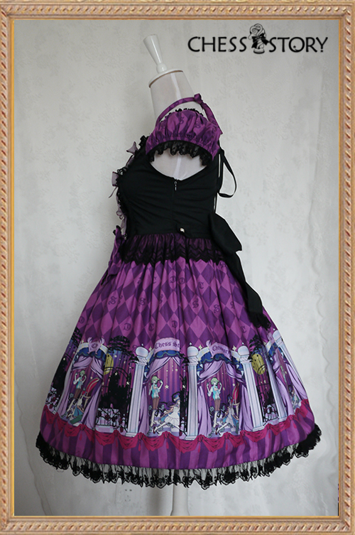 Sweet Cotton Doll Theater Series Chess Story Lolita OP Dress