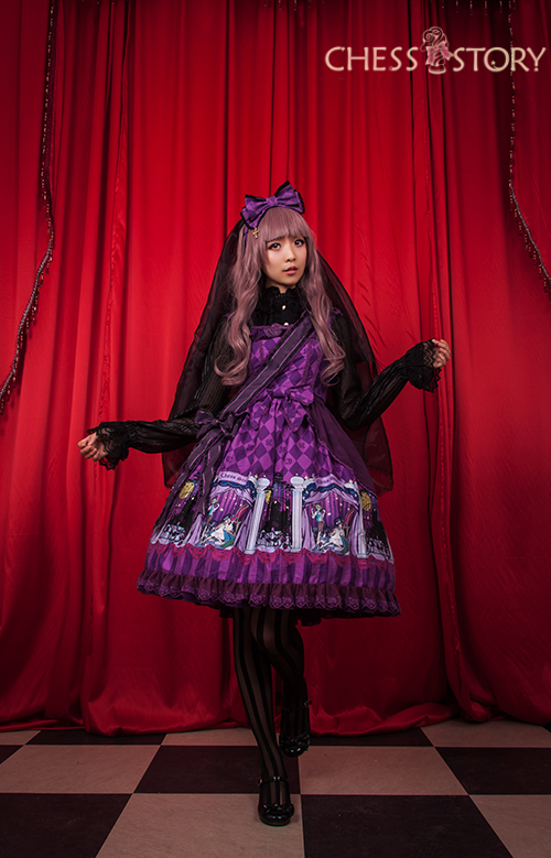 Sweet Cotton Doll Theater Series Chess Story Lolita Jumper Dress-Time-limited Offer
