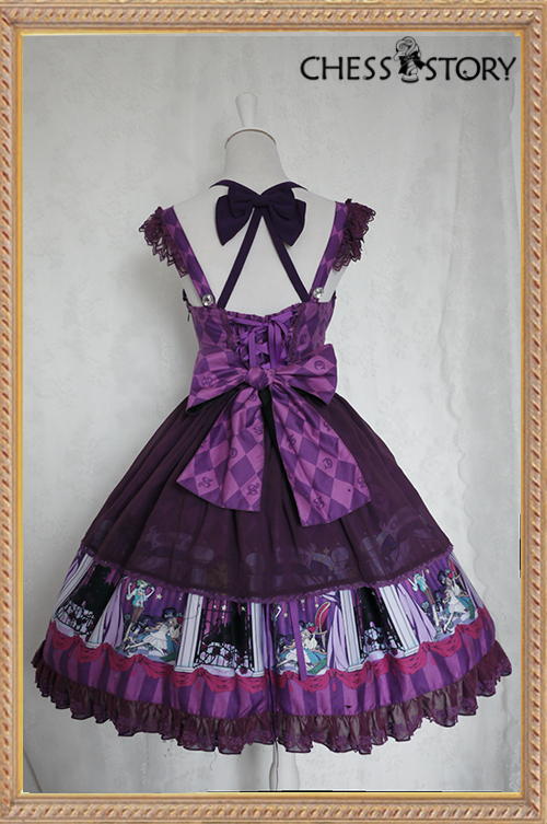 Sweet Cotton Doll Theater Series Chess Story Lolita Jumper Dress-Time-limited Offer