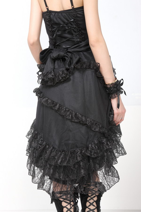 Chiffon Sling Backless Lace Cake GLP Lolita Dresses