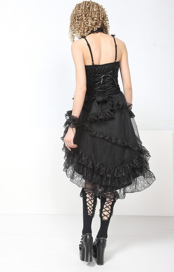 Chiffon Sling Backless Lace Cake GLP Lolita Dresses