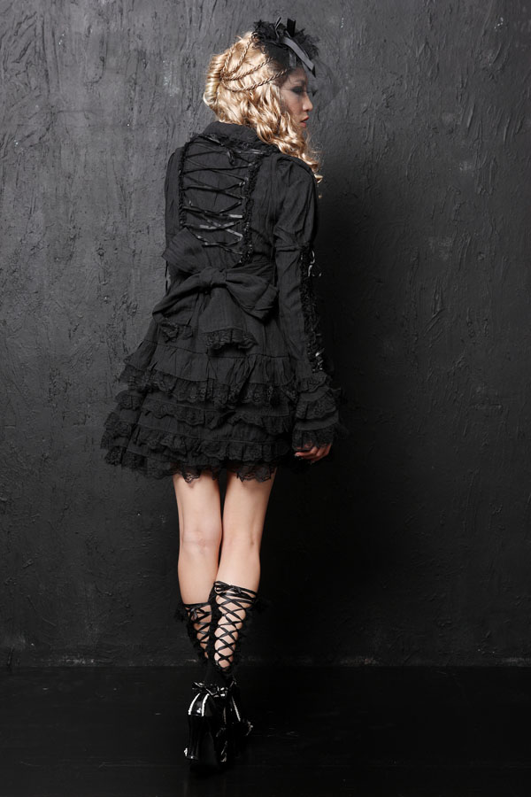 Lace Ribbon Flounced GLP Lolita Dresses