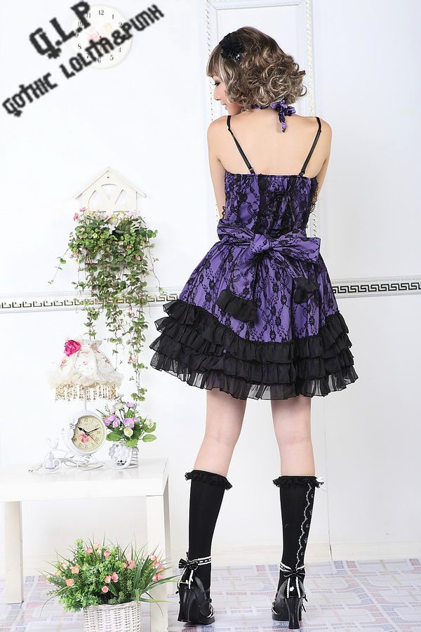 Sling Backless Lace Cake GLP Lolita Dresses