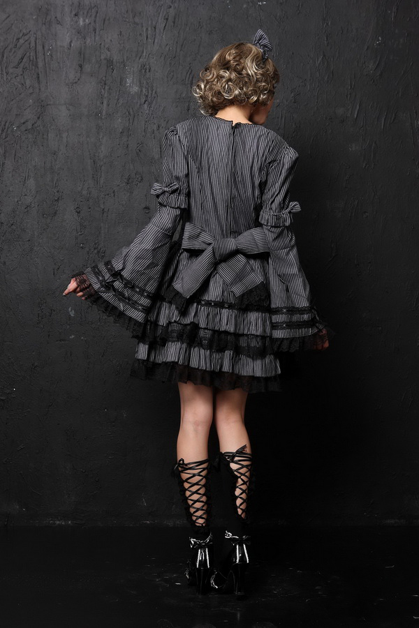 Princess Bow Flounced Detachable Sleeves GLP Lolita Dresses