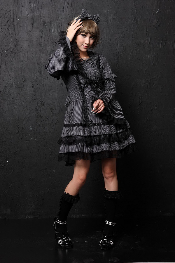 Princess Bow Flounced Detachable Sleeves GLP Lolita Dresses