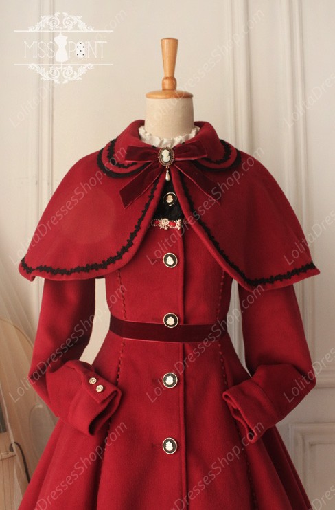 Cheap Sweet Woolen Countess Vintage Elegant Cloak Coat Lolita Suit Sale ...