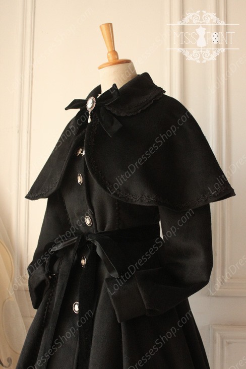 Sweet Woolen Countess Vintage Elegant Cloak Coat Lolita Suit