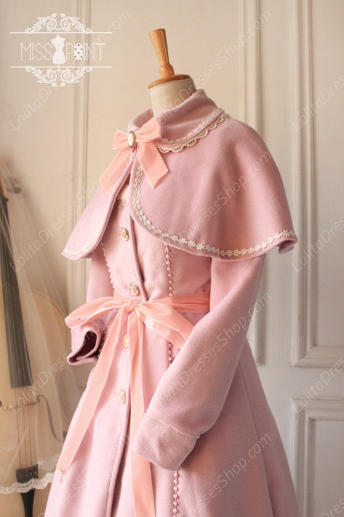 Sweet Woolen Countess Vintage Elegant Cloak Coat Lolita Suit