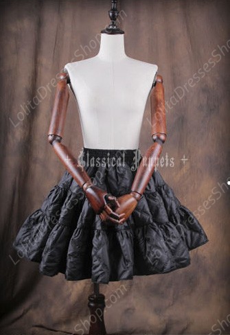 WINTER IS COMING A Line Classical Puppets Short Cotton-padded Jacked Petticoat Outside