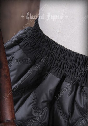 WINTER IS COMING A Line Classical Puppets Short Cotton-padded Jacked Petticoat Outside