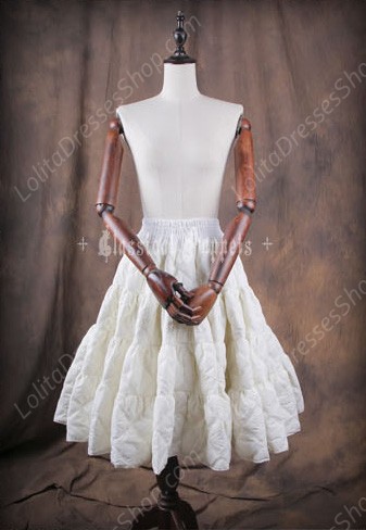 WINTER IS COMING A Line Classical Puppets Long Cotton-padded Jacked Petticoat Outside