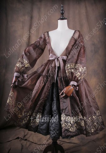 WINTER IS COMING A Line Classical Puppets Long Cotton-padded Jacked Petticoat Outside