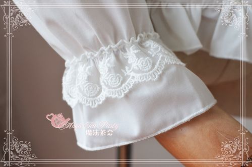 Sweet Cotten Lovely Heart Language Magic Tea Party Lolita Blouse