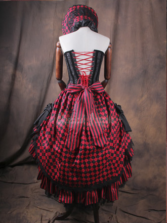 Theater Theme Elegant Classical Puppets Lolita Corset and Skirt Sets