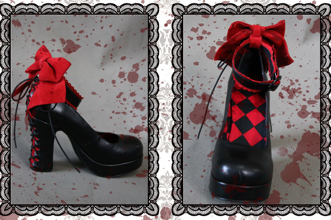 Theater Theme Elegant Classical Puppets Lolita Shoes