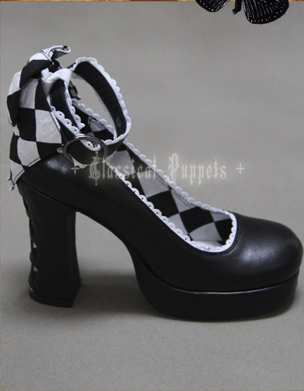 Theater Theme Elegant Classical Puppets Lolita Shoes