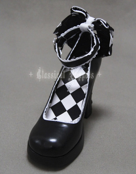 Theater Theme Elegant Classical Puppets Lolita Shoes