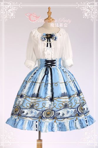 Angel Fish Embroidery Magic Tea Party Lolita SK