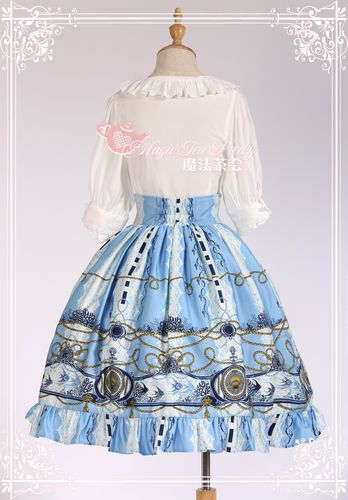 Angel Fish Embroidery Magic Tea Party Lolita SK