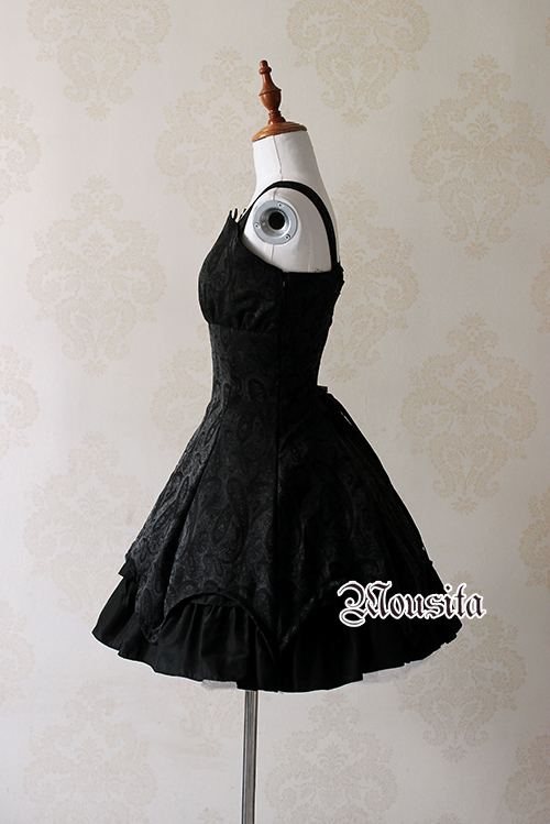 Sweet Cotton Retro Jacquard Mousita Dress