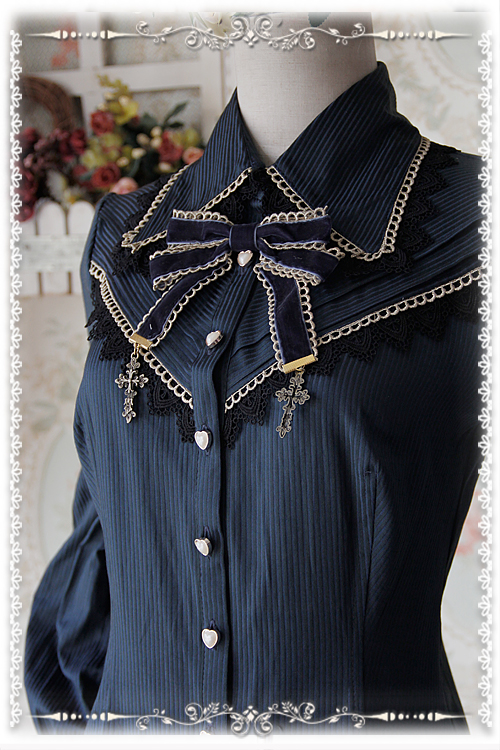 Sweet Cotten Long Sleeves Infanta Lolita Brolita Blouse