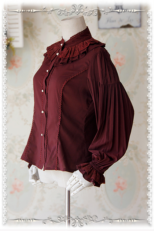 Sweet Chiffon Swan Lake Of Love Infanta Lolita Blouse