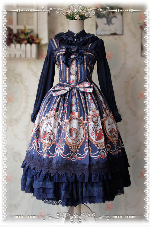 Sweet Flowery Infanta Lolita Dress