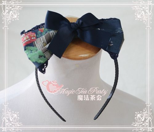 Sweet Cotten London Elements Magic Tea Party Lolita Headbow