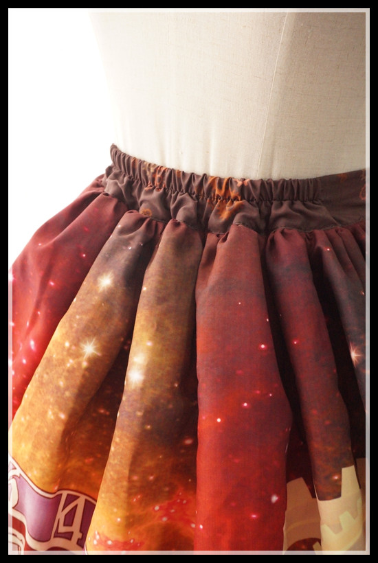 Souffle Song Prague Astronomical Clock Lolita Skirt SK