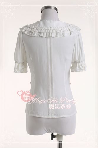 Reyna Short Sleeved Magic Tea Party Lolita Shirt