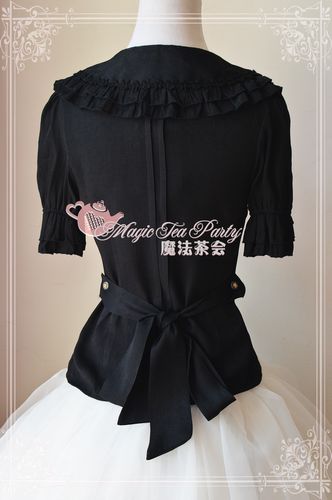 Reyna Short Sleeved Magic Tea Party Lolita Shirt