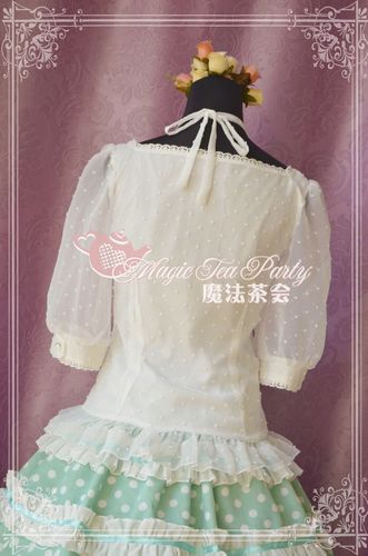Chiffon Magic Tea Party Half Sleeve Lolita Shirt