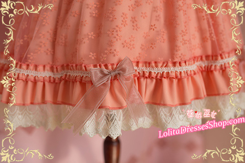 Latouchea fokiensis Franch Normal Waist Strawberry Witch Lolita Jumper Dress