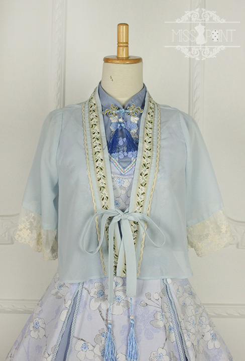 Sakura Poem Qi Miss Point Lolita Jumper Dress