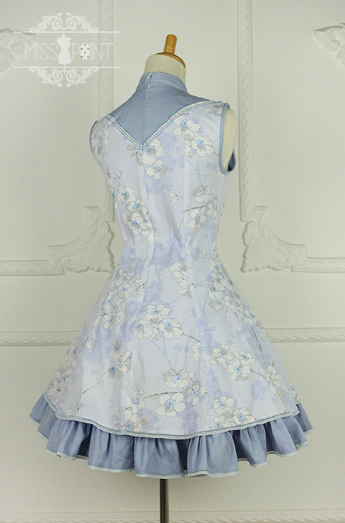 Sakura Poem Qi Miss Point Lolita Jumper Dress