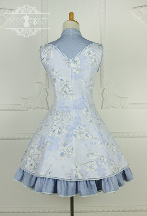 Sakura Poem Qi Miss Point Lolita Jumper Dress