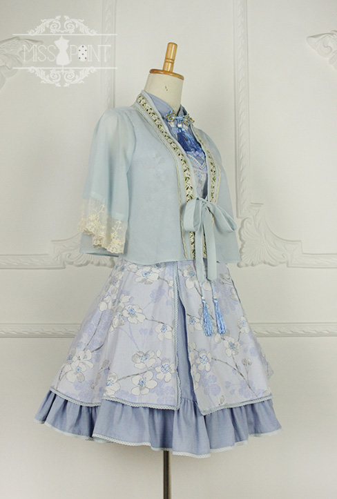 Sakura Poem Qi Miss Point Lolita Jumper Dress