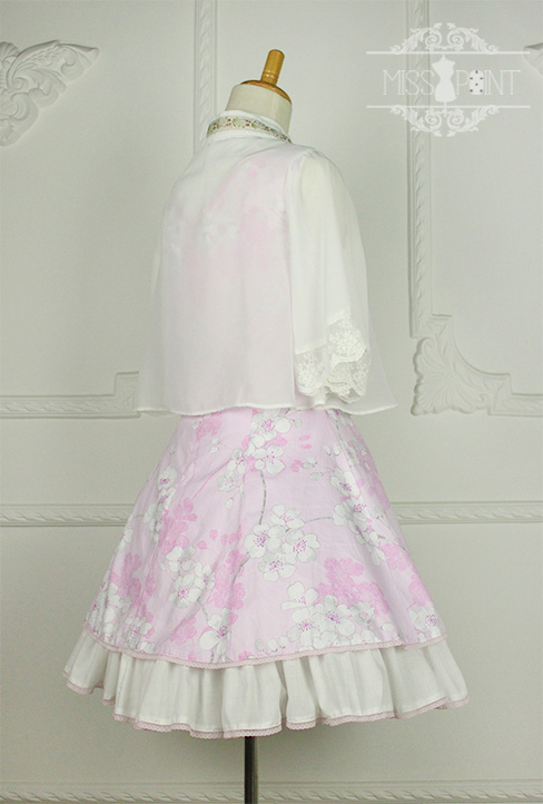 Sakura Poem Qi Miss Point Lolita Jumper Dress